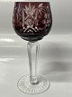 Rømer Glas portvin Aubergine.Højde 12 cm.