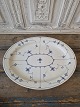 Royal Copenhagen antikt Musselmalet riflet stort fad - 47 cm.