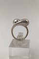 Ole W Jacobsen Sterling Sølv Moderne Ring