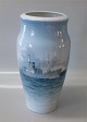 Signeret Kongelig Dansk vase 1947-20-10 Th. Kjölner Linda Clausen 35 cm
