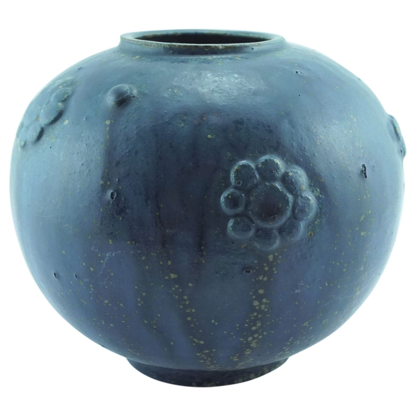 køleskab indlysende Gæsterne KAD ringen - Arne Bang; A round stoneware vase #212 - Arne Bang; A round  stoneware vase #212