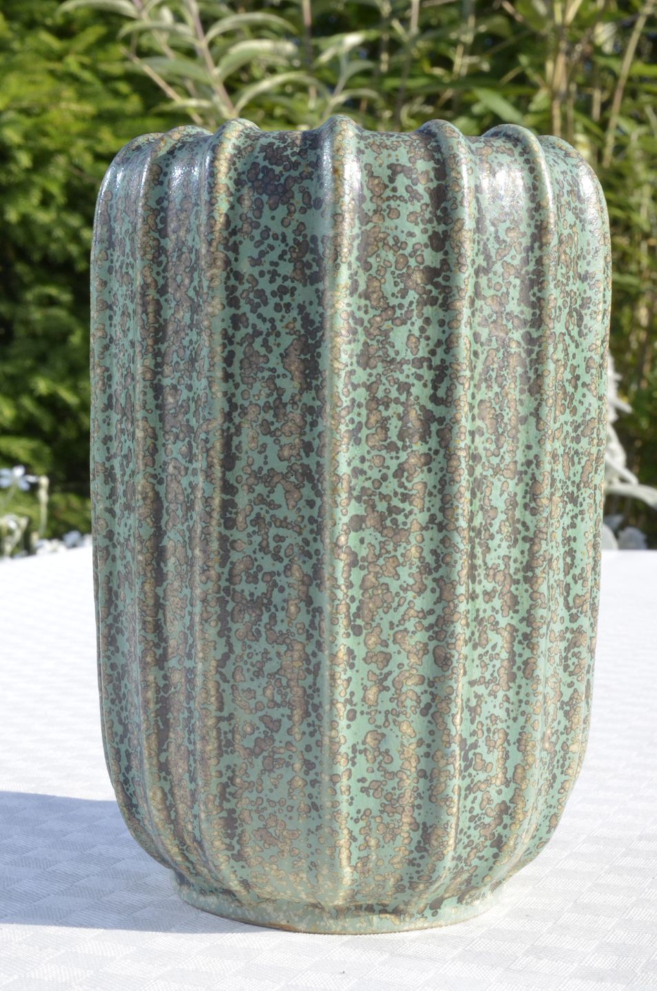 diameter metallisk mareridt KAD ringen - Arne Bang Keramik Vase # 37 - Arne Bang Keramik Vase # 37