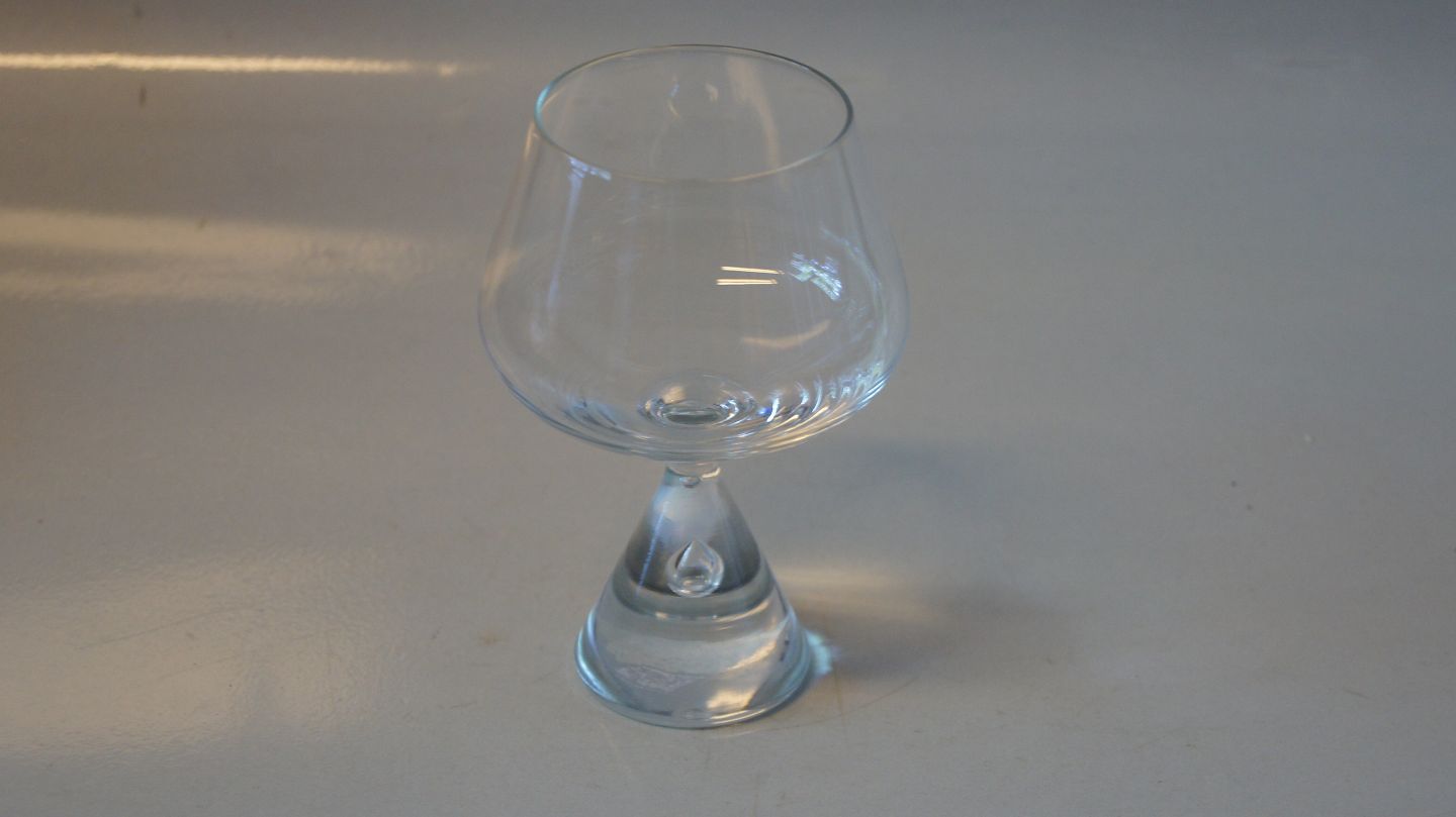 KAD ringen - Cognacglas #Princess Holmegaard * Højde 12,5 cm - Cognacglas #Princess Glas * 12,5 cm