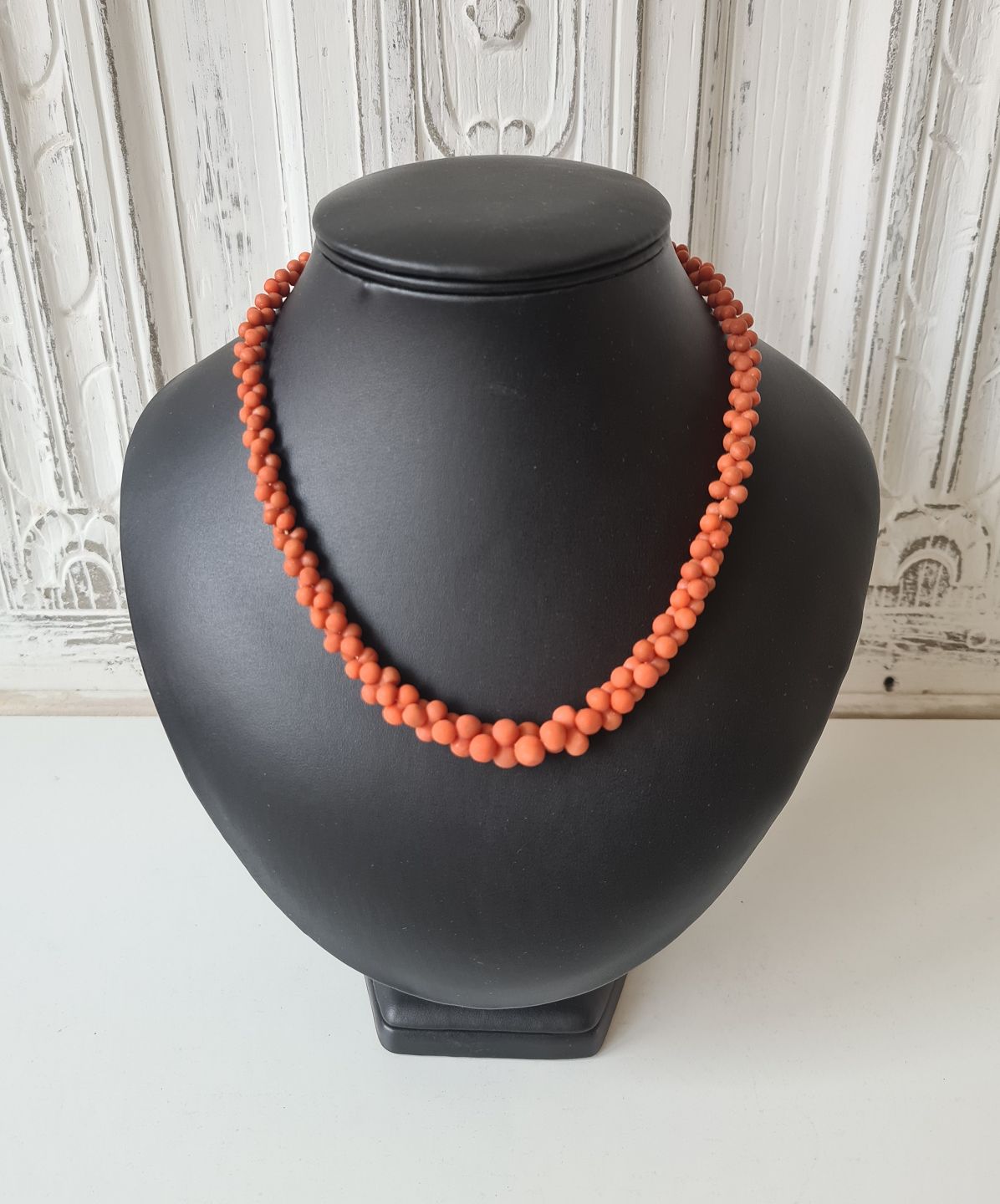 Finest Treasure! Hand Carved Antique Georgian Coral Necklace – Fetheray