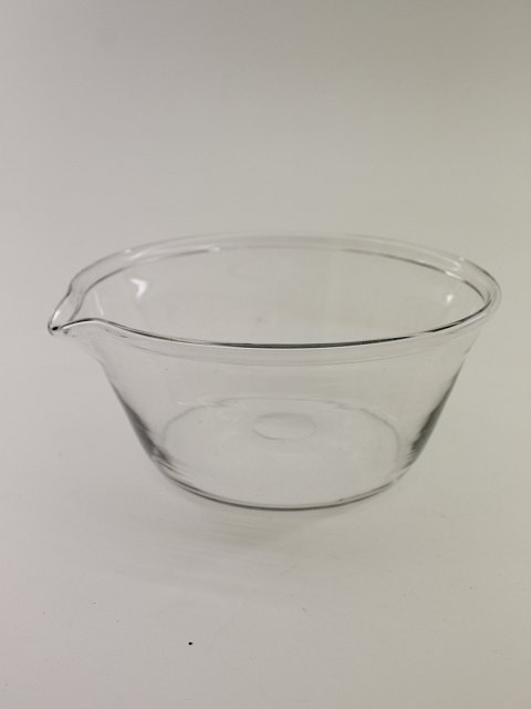 Holmegård milk bowl with pouring spout