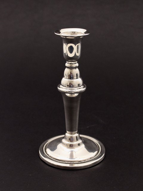 830 silver candlestick 16 cm. from Dansk Krone silver