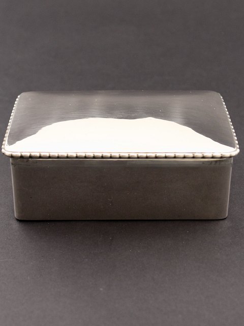 Silver cigar box