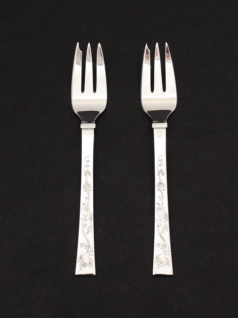 Hans Hansen arvesølv no. 12 cake forks