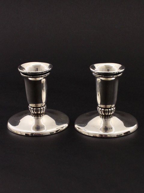 Silver candlesticks