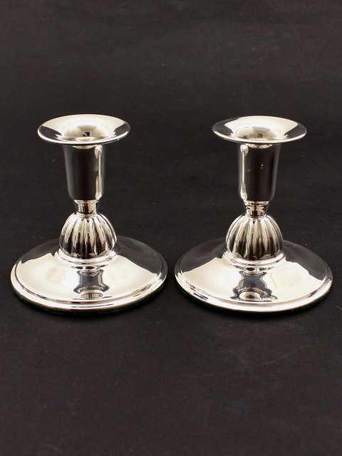 Silver candlesticks