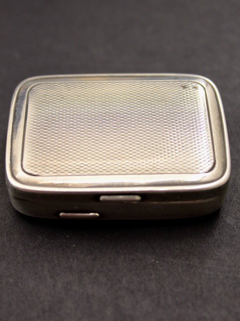 Sterling silver pill box