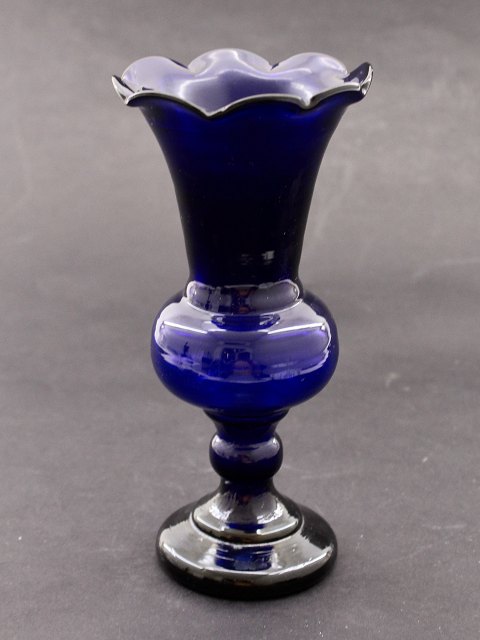 Blue Flower Glass