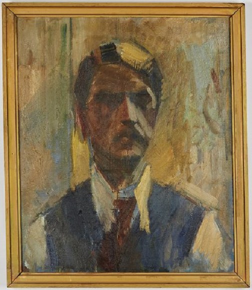 Albert Gammelgaard Oil painting