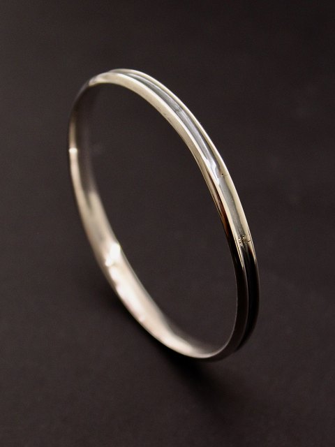 Hans Hansen sterling silver bangle #210