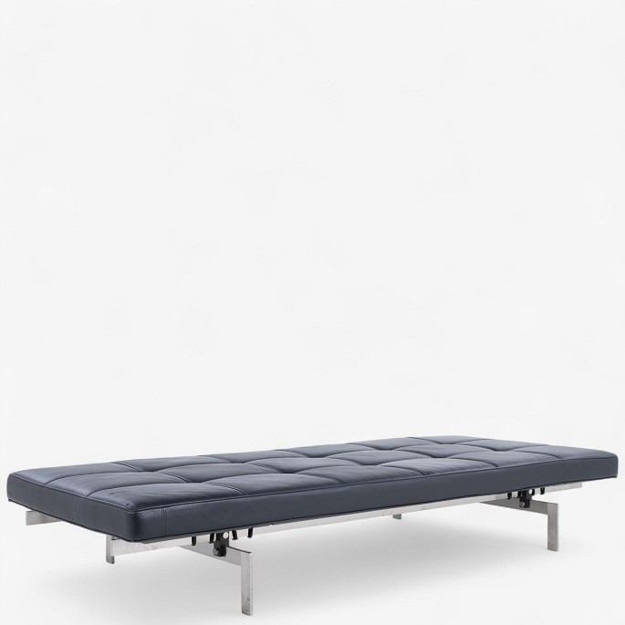 Poul Kjærholm / E. Kold Christensen.
PK 80 - Daybed in black leather on a steel frame.
1 pc. in stock
